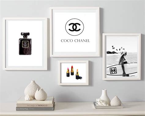 Stijlvolle Coco Chanel poster voor moderne interieurs